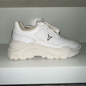 White Chunky Sneakers